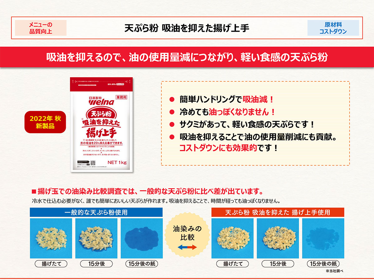 「価値↗」＆「コスト↘」で価格高騰対策！